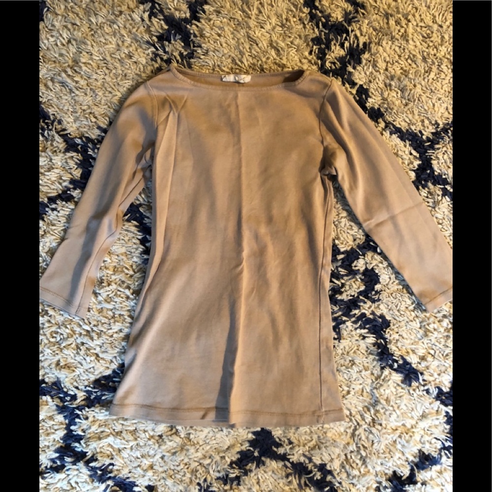 Zara 3/4 length sleeve tee